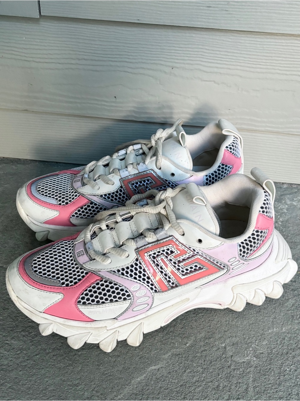 Balmain B-East Chunky Sneakers Size 10
